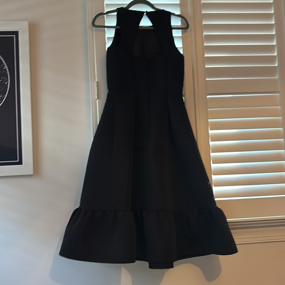 Black Kate Spade Midi Dress- size 2 - Picture 2 of 5